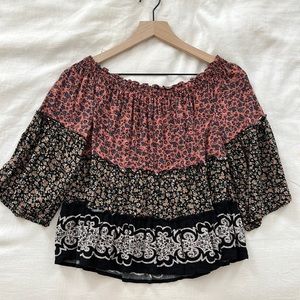Boho Off the shoulder Aéropostale Top